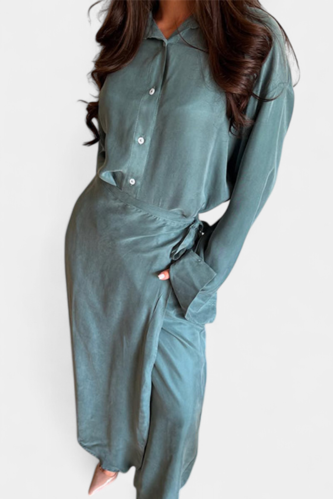 Marisol Laisvos formos Marškiniai ir Sijoninės Kelnės