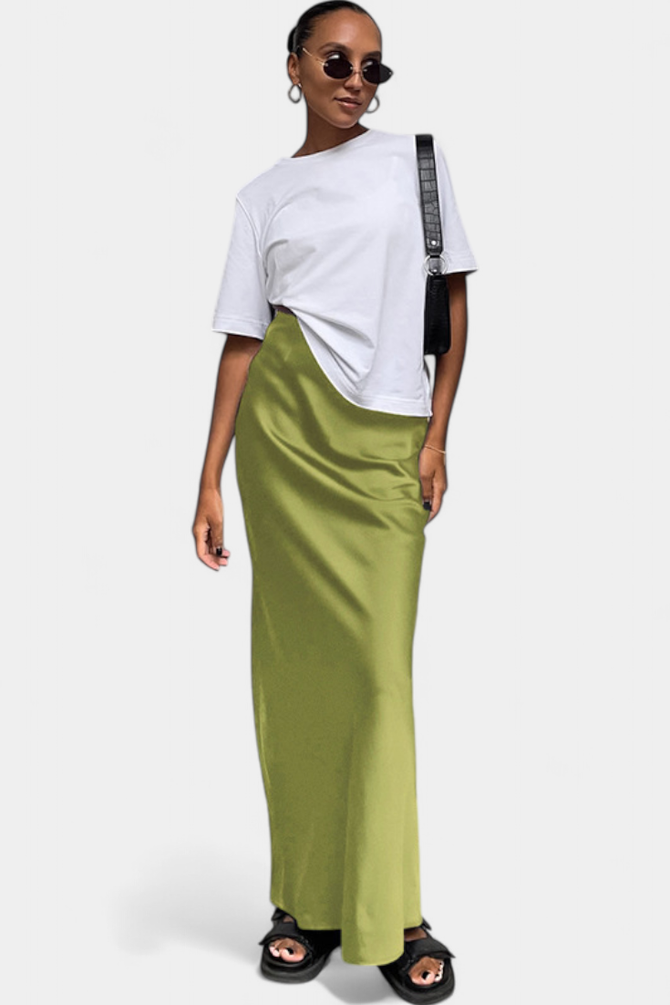 Fable Falda Maxi Universalus arba Paprasto Dizaino ir Elegantiško Stiliaus