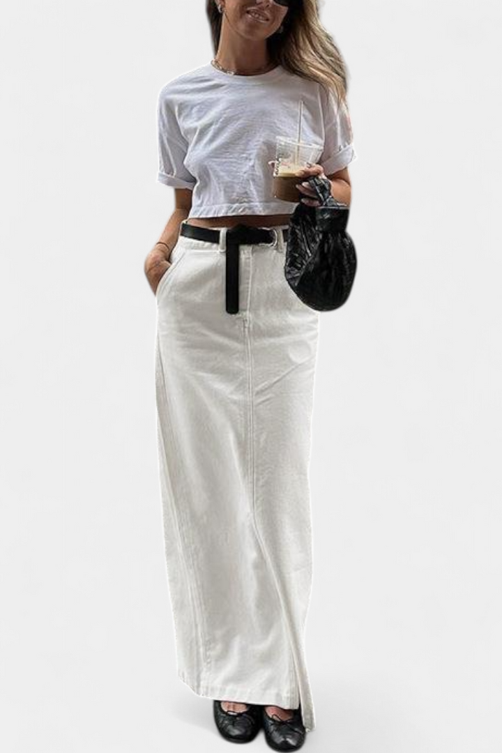 Yenifer Falda Maxi su Paryžiaus Atvėrimu