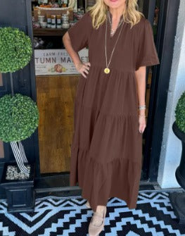 Carlota | Maxi Suknelė su Judesiu 