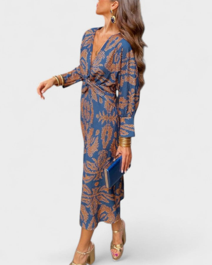 Sabrina | Midi suknelė, kuri derina rafinuotumą ir žavesį