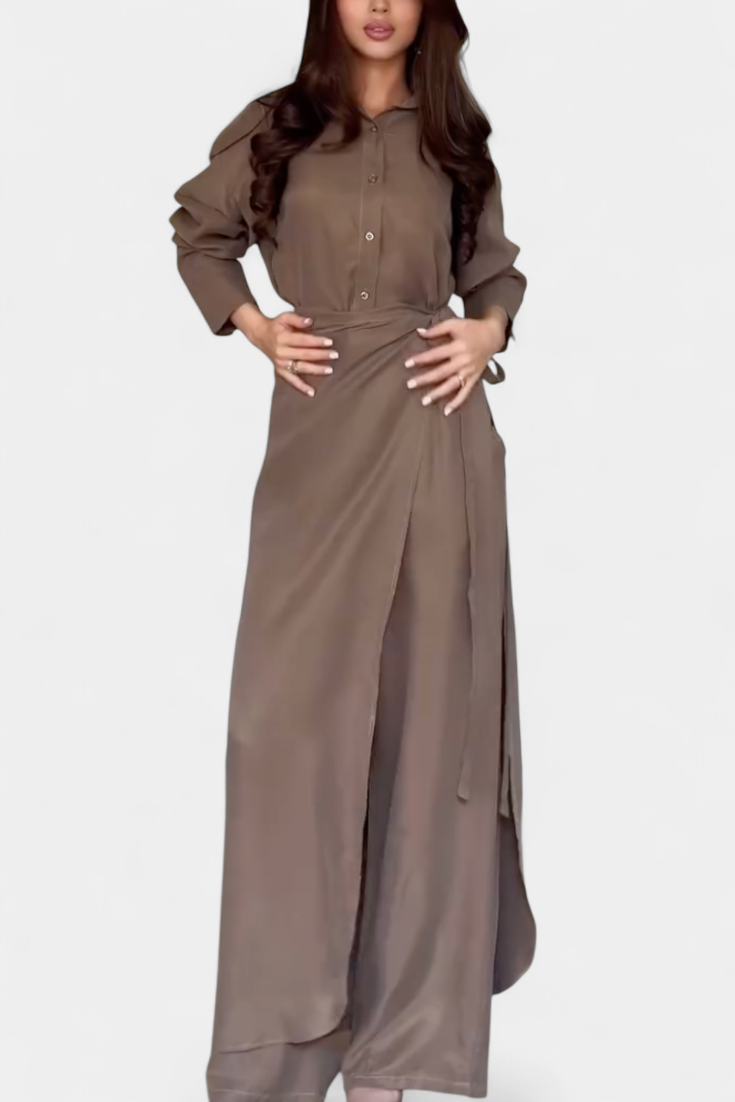 Marisol Laisvos formos Marškiniai ir Sijoninės Kelnės