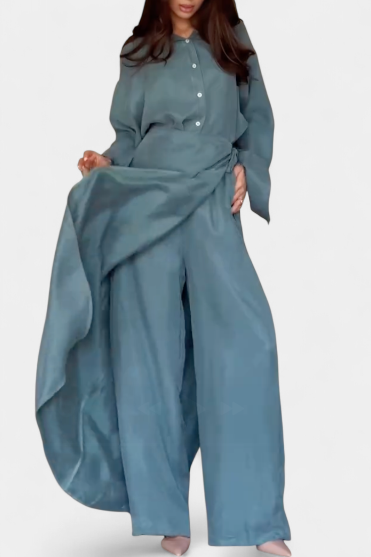 Marisol Laisvos formos Marškiniai ir Sijoninės Kelnės