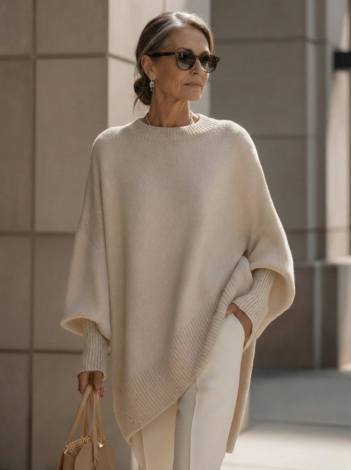 Nida™ – Jaukus Oversize Megztinis su Vilna