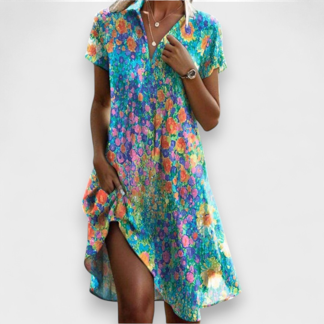 Eterna | Midi Suknelė su Laiko Nesenstančia Elegancija