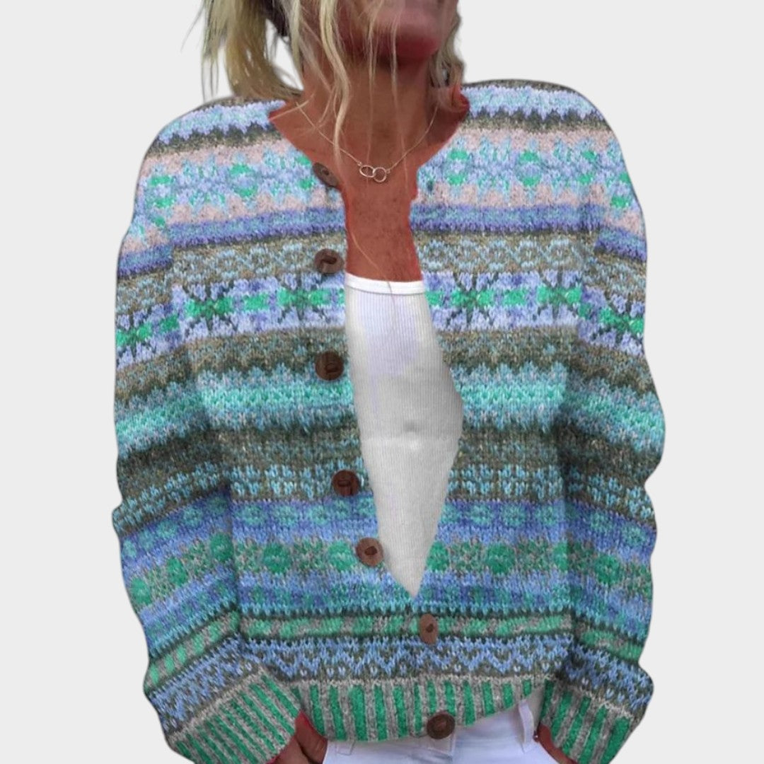 Lotte™ | Kardiganas su raštu