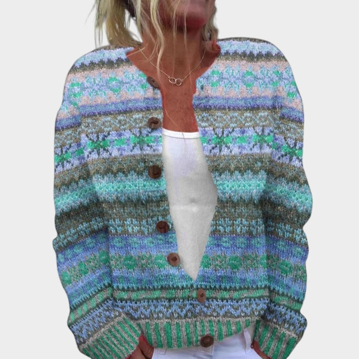 Lotte™ | Kardiganas su raštu