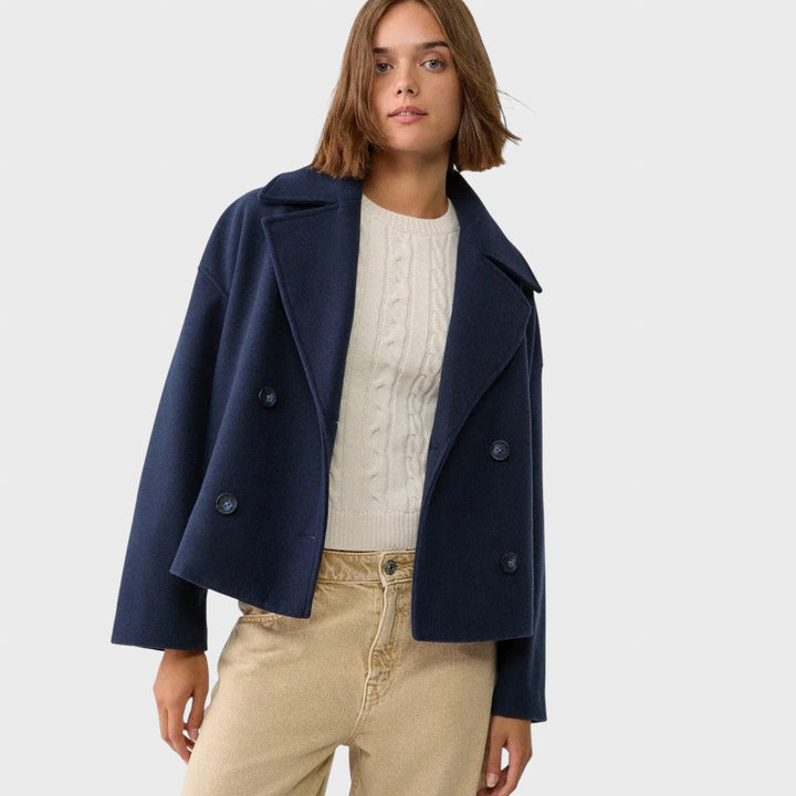 Goda | Trumpa dvieilė stilinga striukė