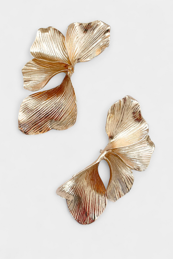 Metalo Tekstūros Lapų Pakabukai